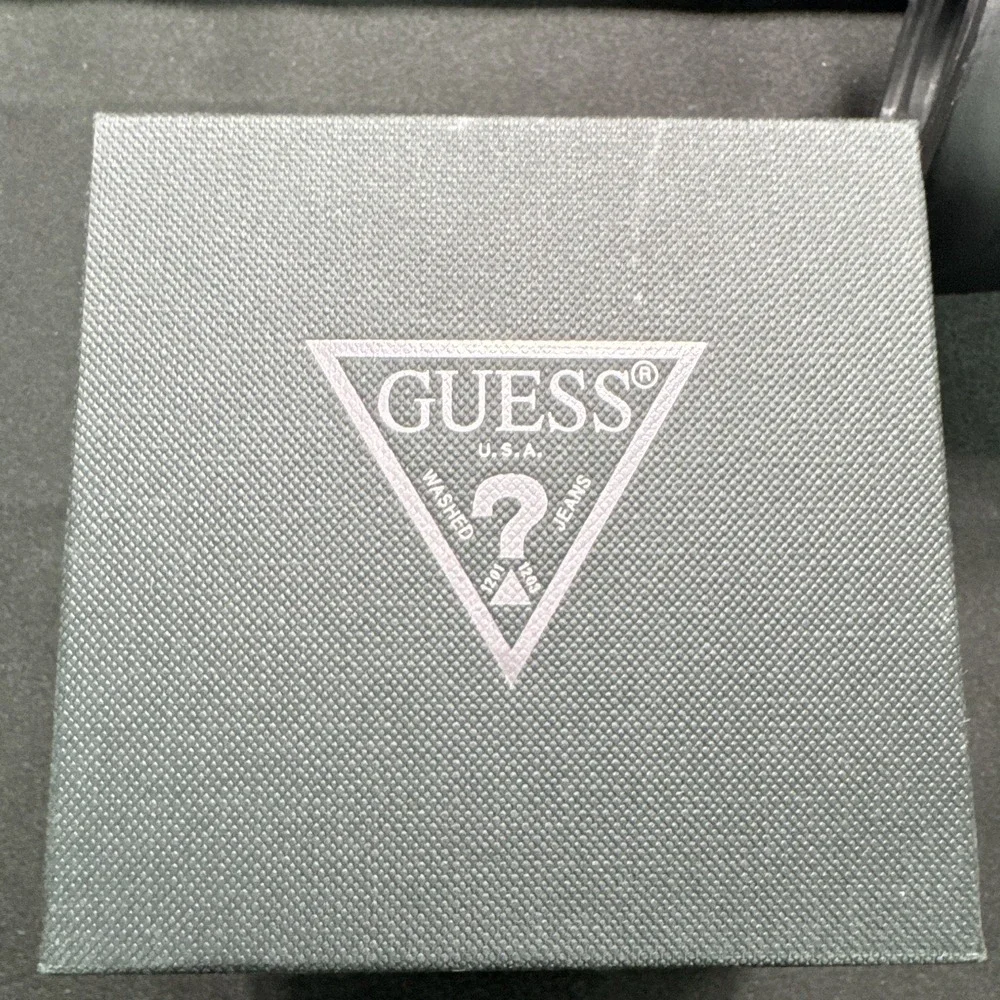 Guess Mens Watch GW0387G1 Quartz-Stainless. 44mm Needs battery. (1263)